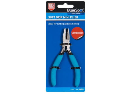 Bluespot Tools Soft Grip Mini Combination Pliers BlueSpot Tools - RockBottom Northampton