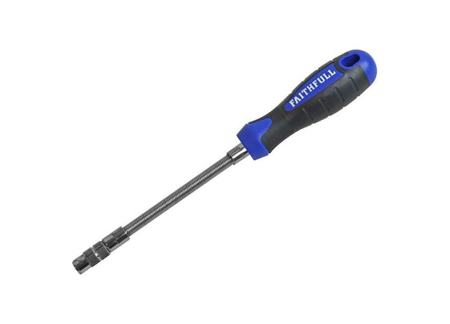 Faithfull Flex Drive Screwdriver 6.5mm (1/4in) Magnetic Faithfull - RockBottom Northampton