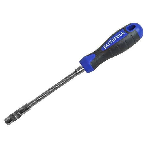 Faithfull Flex Drive Screwdriver 6.5mm (1/4in) Magnetic Faithfull - RockBottom Northampton