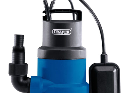 Draper Submersible Clean Water Pump with Float Switch, 108L/min, 250W 98912 Draper - Town Tools 