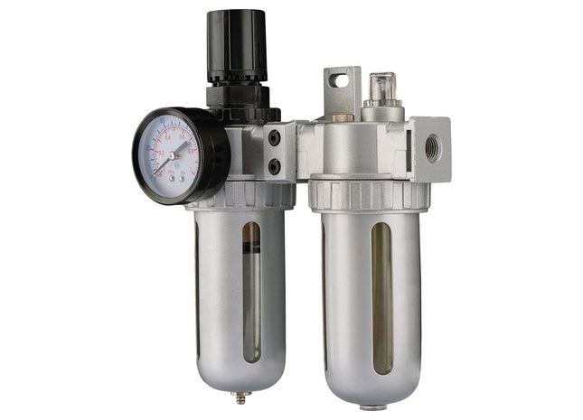 Draper 1/4" BSP Combined Filter/Regulator/Lubricator Unit 70824 Draper - Town Tools 