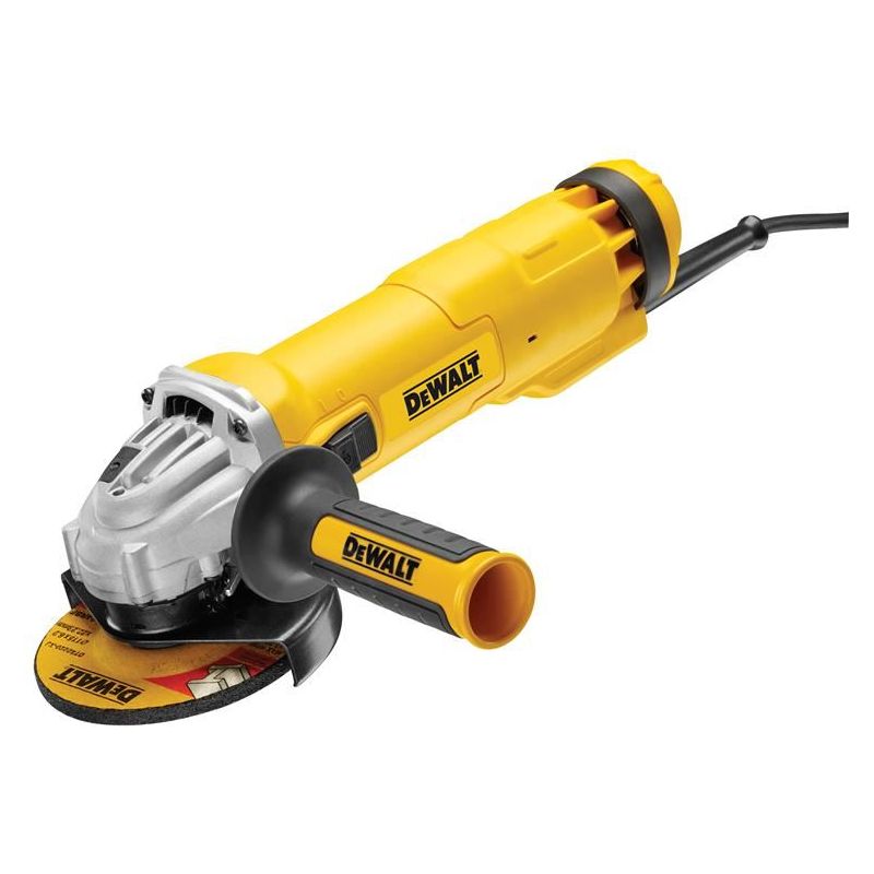 Dewalt Power Tools DWE4206K Mini Grinder 115mm & Kitbox 1010W 240V DeWALT Power Tools - RockBottom Northampton
