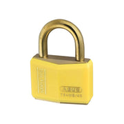 Abus Mechanical T84MB/40mm Yellow Rustproof Padlock ABUS Mechanical - RockBottom Northampton 