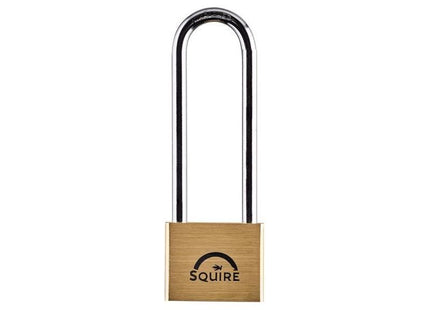 Squire LN44 Lion Brass Padlock 4-Pin 40mm - 100mm Long Shackle Squire - RockBottom Nothampton