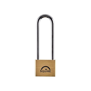 Squire LN44 Lion Brass Padlock 4-Pin 40mm - 100mm Long Shackle Squire - RockBottom Nothampton