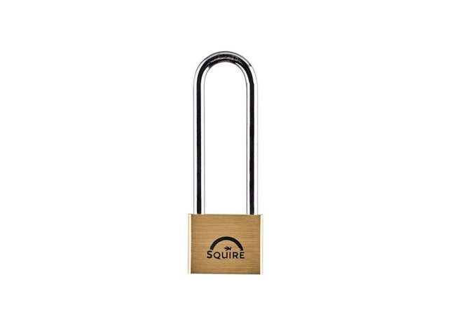 Squire LN44 Lion Brass Padlock 4-Pin 40mm - 100mm Long Shackle Squire - RockBottom Nothampton