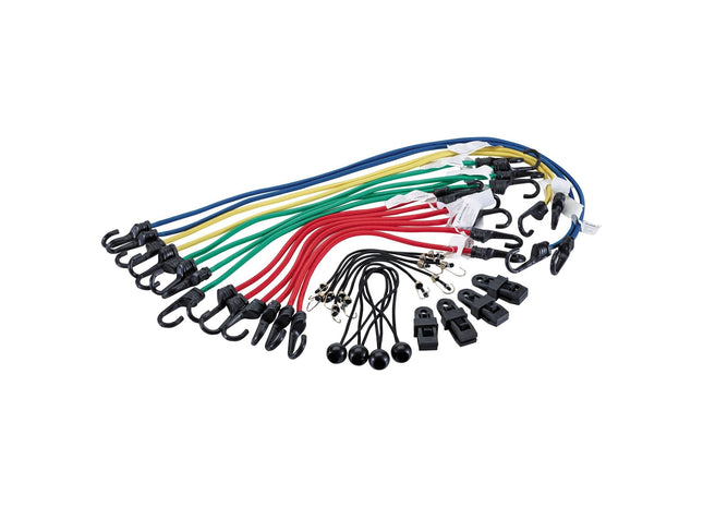 Draper Assorted Bungee Pack with Storage Case (28 Piece) 93447 Draper - Town Tools 