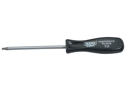 Draper Draper TX-STAR Security Screwdriver, T15T x 100mm Draper - Town Tools