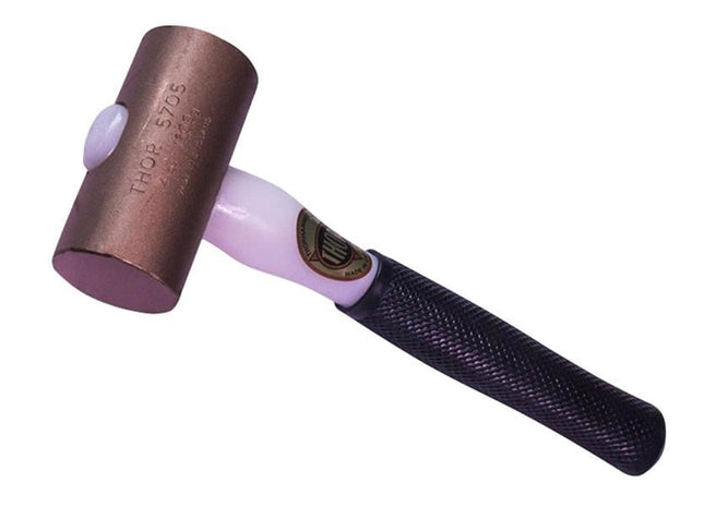 Thor Round Solid Copper Mallet 44mm 1325g Thor - RockBottom Northampton