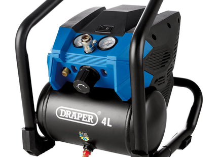 Draper D20 20V Compressor, 4L (Sold Bare) Draper - Town Tools