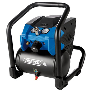Draper D20 20V Compressor, 4L (Sold Bare) Draper - Town Tools