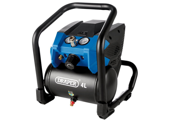 Draper D20 20V Compressor, 4L (Sold Bare) Draper - Town Tools