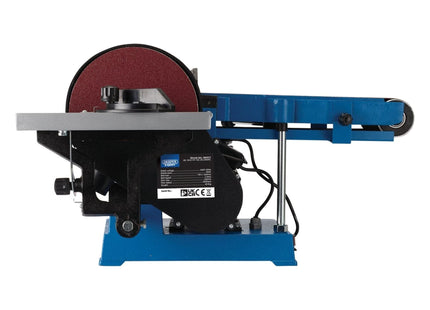 Draper 230V Belt and Disc Sander with Tool Stand, 150mm, 750W 98423 Draper - Town Tools 