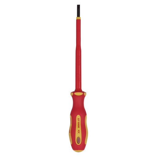 Draper XP1000 VDE Plain Slot Screwdriver, 3.5 x 100mm 64413 Draper - Town Tools 