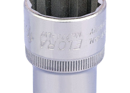 Draper Elora Whitworth Bi-Hexagon Socket, 1/2" Sq. Dr., 1/2" 24856 Draper - Town Tools 