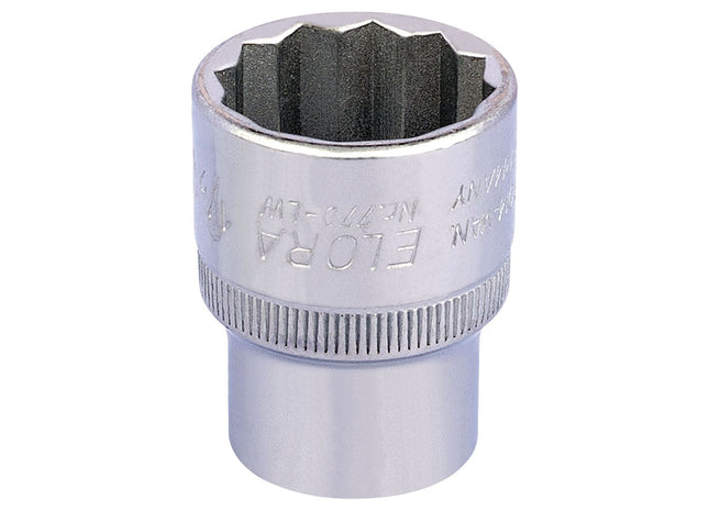 Draper Elora Whitworth Bi-Hexagon Socket, 1/2" Sq. Dr., 1/2" 24856 Draper - Town Tools 