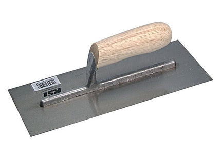 R.S.T. Plasterer's Finishing Trowel Grade B Banana Wooden Handle 11 x 4.1/2in R.S.T. - RockBottom Nothampton