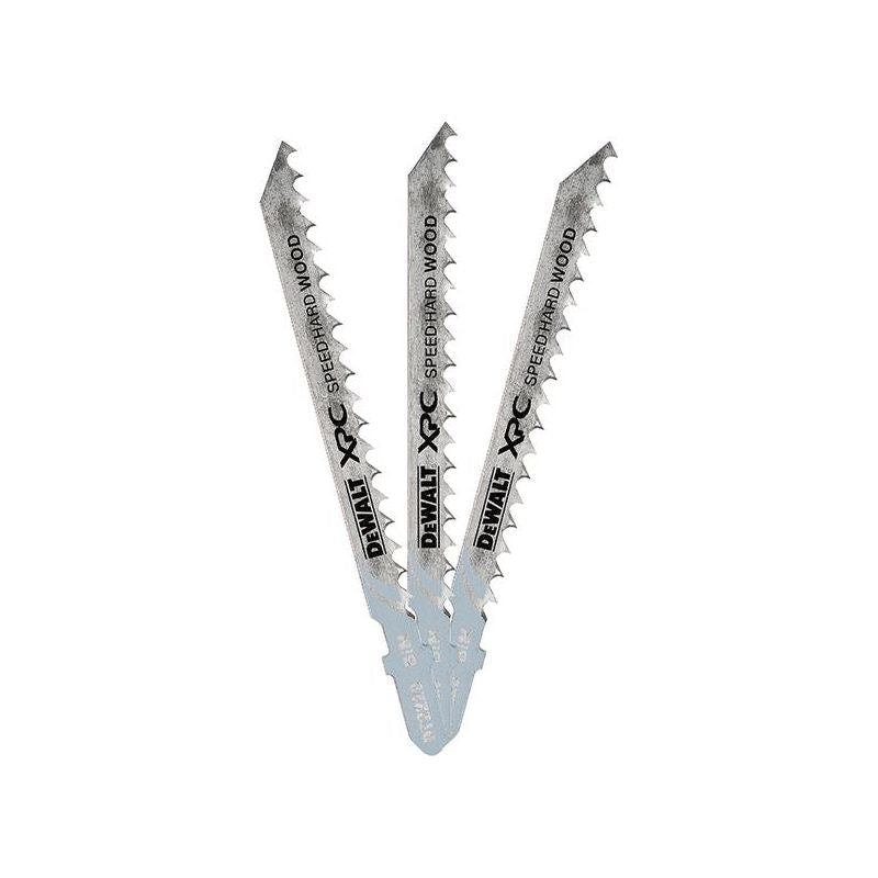 Dewalt Power Tools XPC Bi-Metal Wood Jigsaw Blades Pack of 3 T144DF DeWALT Power Tools - RockBottom Northampton