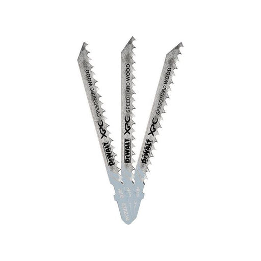 Dewalt Power Tools XPC Bi-Metal Wood Jigsaw Blades Pack of 3 T144DF DeWALT Power Tools - RockBottom Northampton