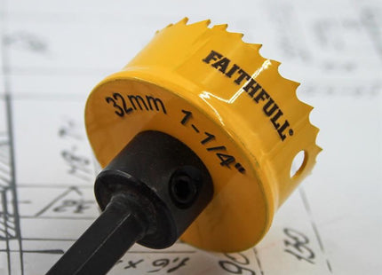 Faithfull Mini Holesaw 32mm Faithfull - RockBottom Northampton