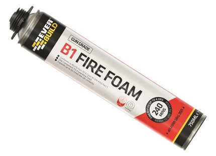 Everbuild Sika Fire Foam B1 Gun Grade Aerosol 750ml Everbuild Sika - RockBottom Northamptin