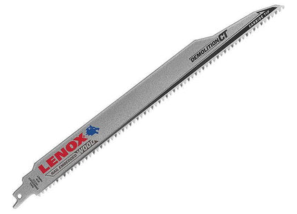 Lenox 156RCT DEMOLITION CT™ Reciprocating Saw Blade 300mm 6 TPI LENOX - RockBottom Northampton