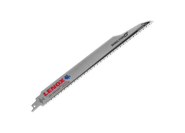 Lenox 156RCT DEMOLITION CT™ Reciprocating Saw Blade 300mm 6 TPI LENOX - RockBottom Northampton