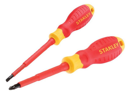 Stanley® Hand Tools FatMax® VDE Insulated Screwdriver Set, 2 Piece STANLEY® Hand Tools - RockBottom Nothampton