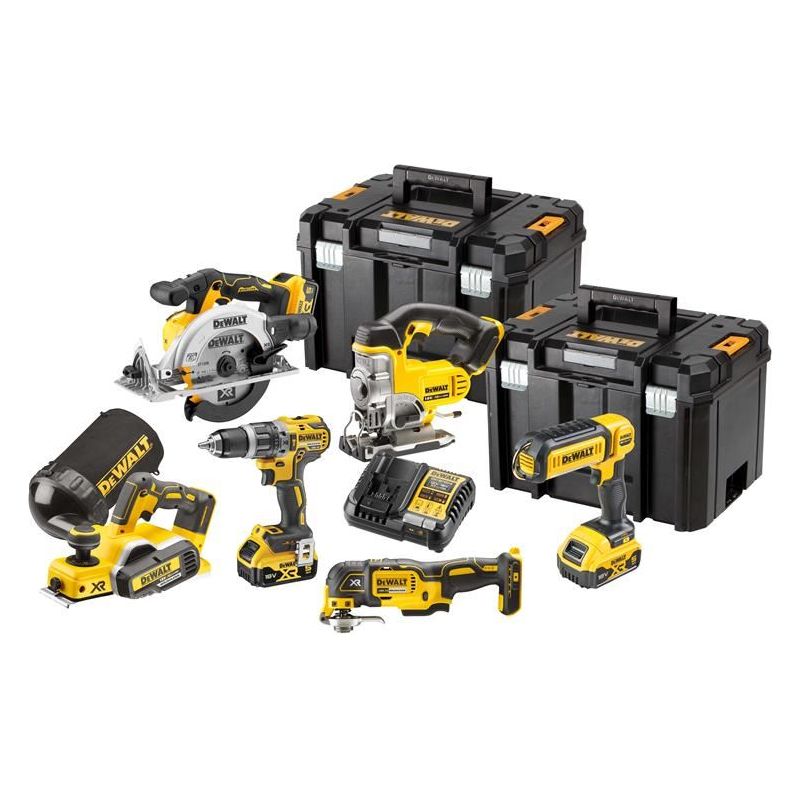 Dewalt Power Tools DCK667P3T Brushless 6 Piece Kit 18V 3 x 5.0Ah Li-ion DeWALT Power Tools - RockBottom Northampton