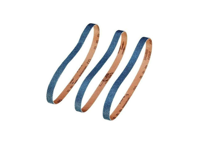 Irwin® Powerfile Zirconium Sanding Belt 13 x 455mm 60G (Pack 3) IRWIN® - RockBottom Northampton