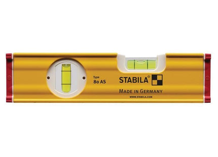 Stabila 80 AS Spirit Level 2 Vial 19565 20cm Stabila - RockBottom Nothampton