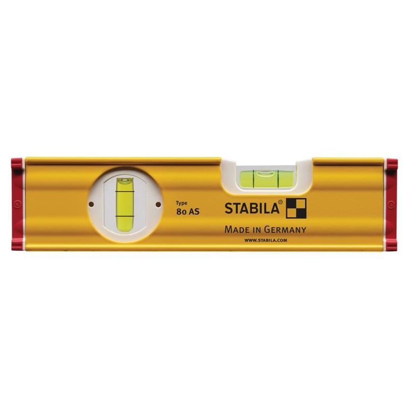 Stabila 80 AS Spirit Level 2 Vial 19565 20cm Stabila - RockBottom Nothampton