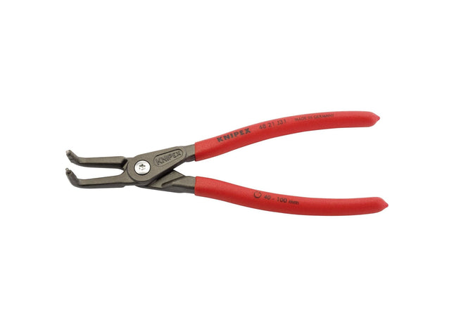 Draper Knipex 48 21 J31 90&deg; Internal Straight Tip Circlip Pliers, 40 - 100mm Draper - Town Tools 