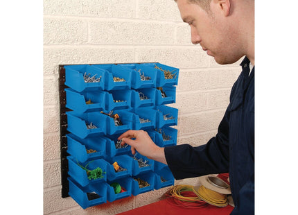 Draper 24 Bin Wall Storage Unit, Large Bins 06797 Draper - Town Tools 