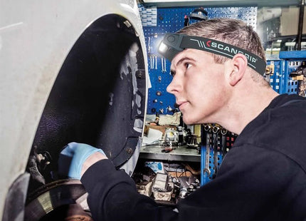 Scangrip® I-VIEW Rechargeable Headlamp with Sensor 400 lumens SCANGRIP® - RockBottom Nothampton