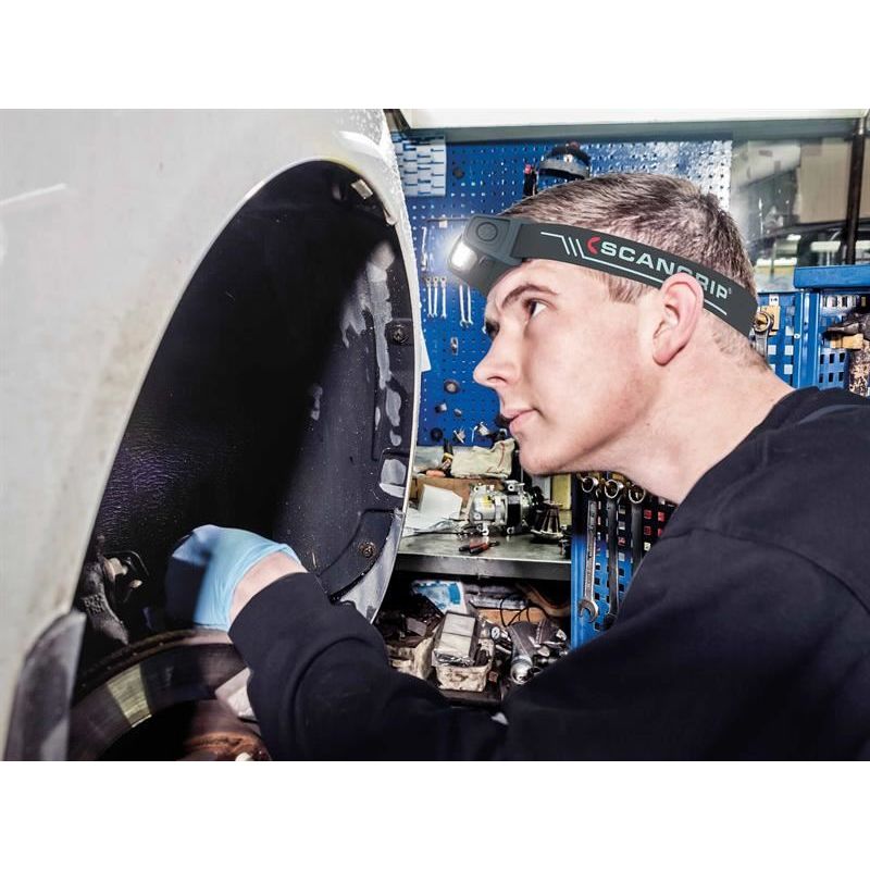 Scangrip® I-VIEW Rechargeable Headlamp with Sensor 400 lumens SCANGRIP® - RockBottom Nothampton