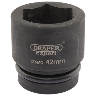 Draper Expert HI-TORQ 6 Point Impact Socket, 1" Sq. Dr., 42mm 05122 Draper - Town Tools 