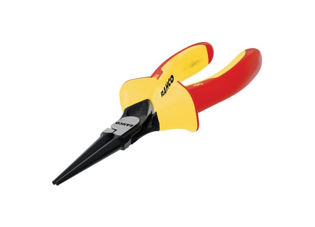 Bahco 2521S ERGO™ Insulated Round Nose Pliers 140mm (5.1/2in) Bahco - RockBottom Northampton