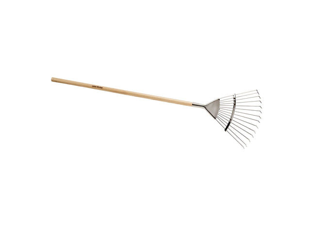 Draper Heritage Junior Stainless Steel Lawn Rake 08975 Draper - Town Tools 