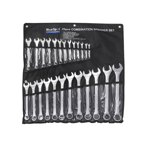 Bluespot Tools Combination Spanner Set, 25 Piece BlueSpot Tools - RockBottom Northampton