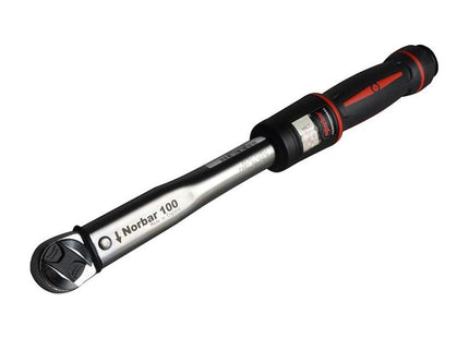 Norbar Pro 100 Adjustable Reversible Automotive Torque Wrench 3/8in Drive 20-100Nm Norbar - RockBottom Nothampton