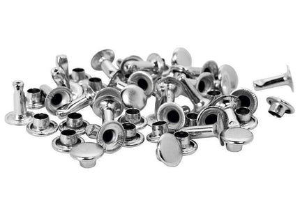 Rapid Tubular Rivets 7 x 3 x 9mm Cap 3 x 7mm (Pack 25) Rapid - RockBottom Nothampton