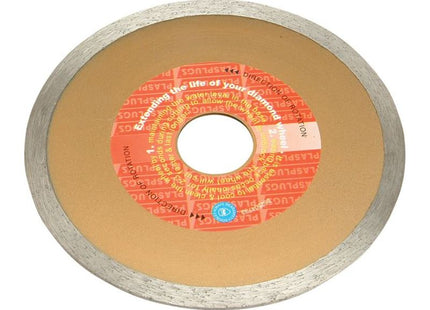 Plasplugs General-Purpose Diamond Wheel 110mm Plasplugs - RockBottom Nothampton