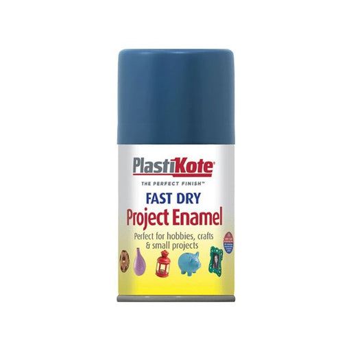 Plastikote Fast Dry Enamel Aerosol Harbour Blue 100ml PlastiKote - RockBottom Nothampton