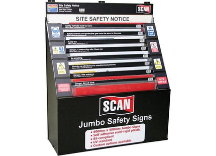 Scan Signs Display - 36 Large Signs Scan - RockBottom Nothampton