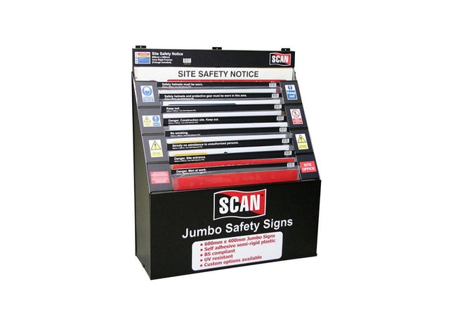 Scan Signs Display - 36 Large Signs Scan - RockBottom Nothampton