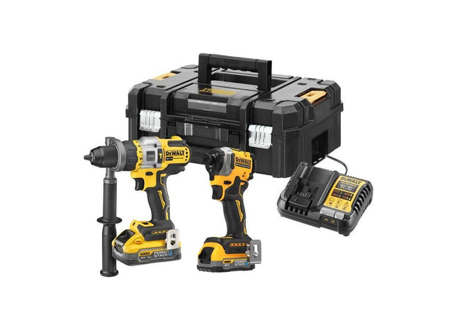 Dewalt Power Tools DCK2052H1 Twin Kit 18V 1 x 1.7Ah & 1 x 5.0Ah Li-ion DeWALT Power Tools - RockBottom Northampton