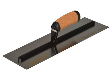 Dewalt Drywall 0.4mm FLEX Stainless Steel Flat Trowel, Leather Handle 16in DEWALT Drywall - RockBottom Northampton