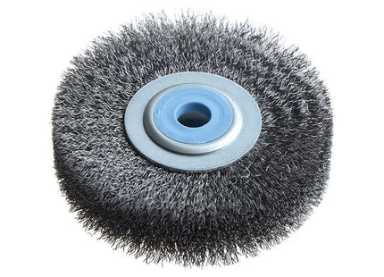 Lessmann Wheel Brush D80mm x W18-20 x 10 Bore Steel Wire 0.20 Lessmann - RockBottom Northampton