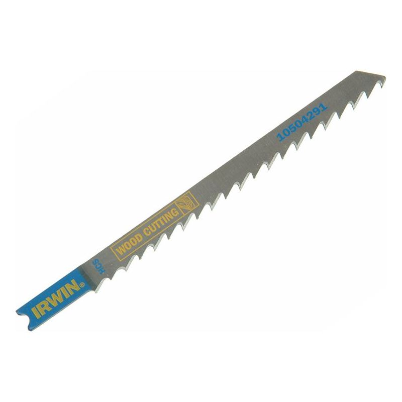 Irwin® U111C Jigsaw Blades Wood Cutting Pack of 5 IRWIN® - RockBottom Northampton